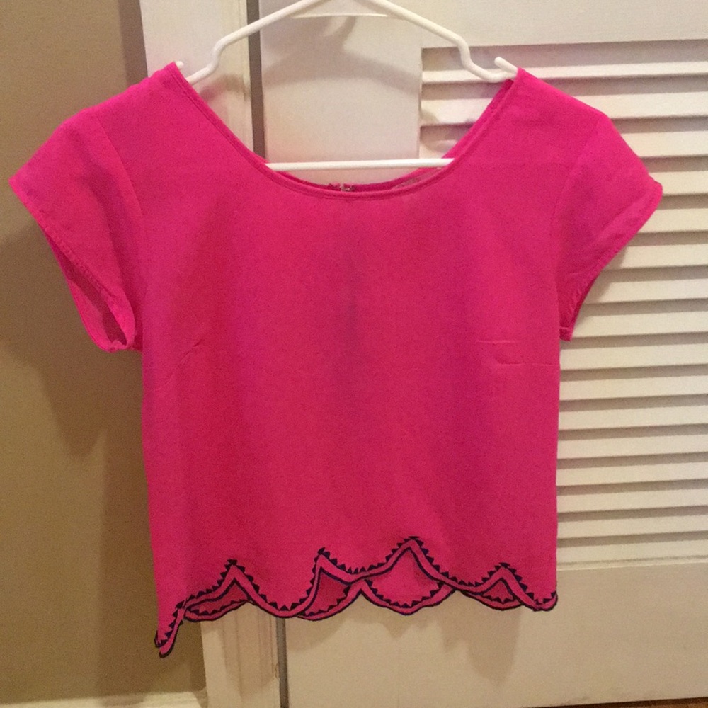 Pink blouse, small